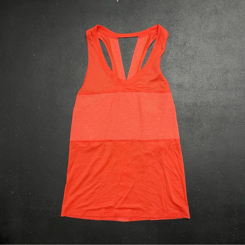 lululemon Pedal To The Medal Singlet size 6 running tank